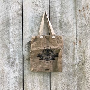 Alternative | Sheetz stay hungry burlap tote bag